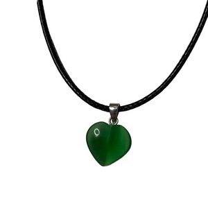 Crystal heart necklace